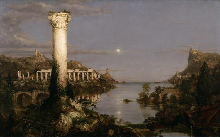 Thomas Cole The Course of Empire:Desolation (mk13)